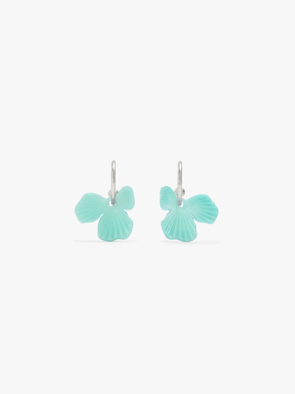 Créoles Avec Fleur De Résine