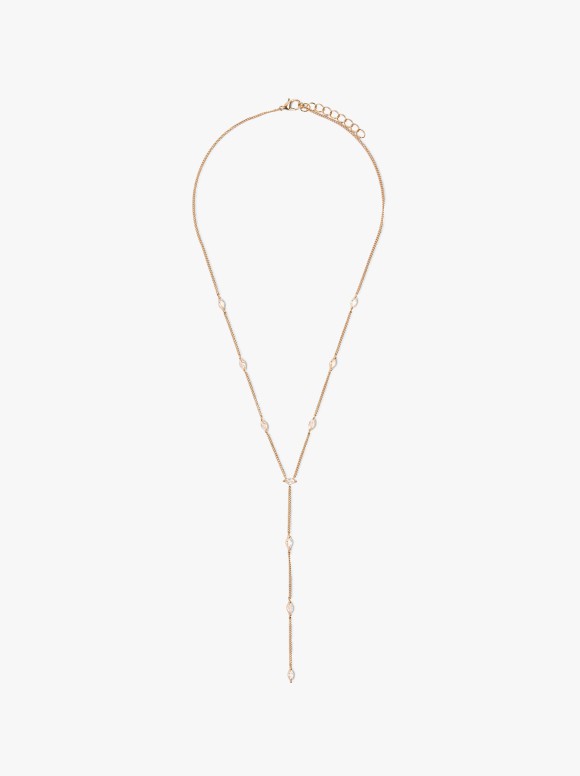 Collier Long Avec Zirconia