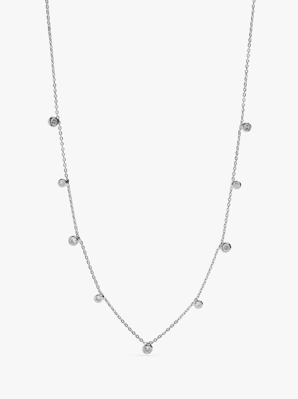 Collier Court Avec Zirconia