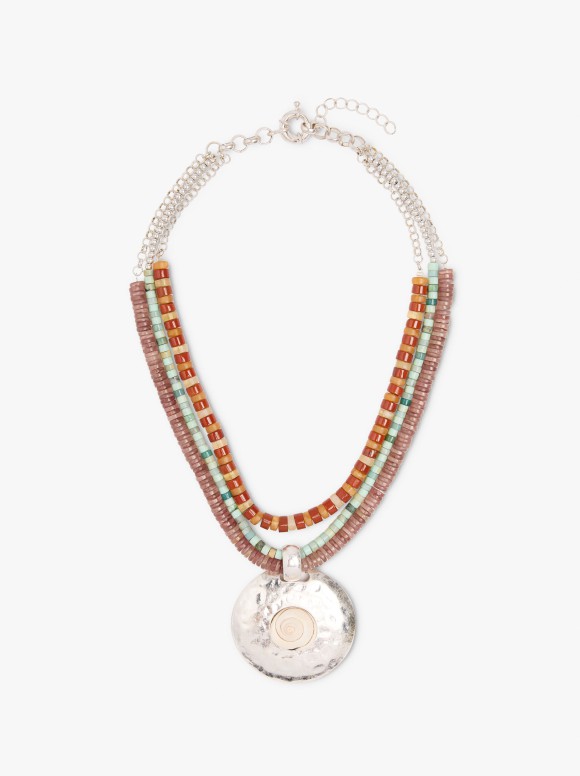 Collier Multiple Perles De...