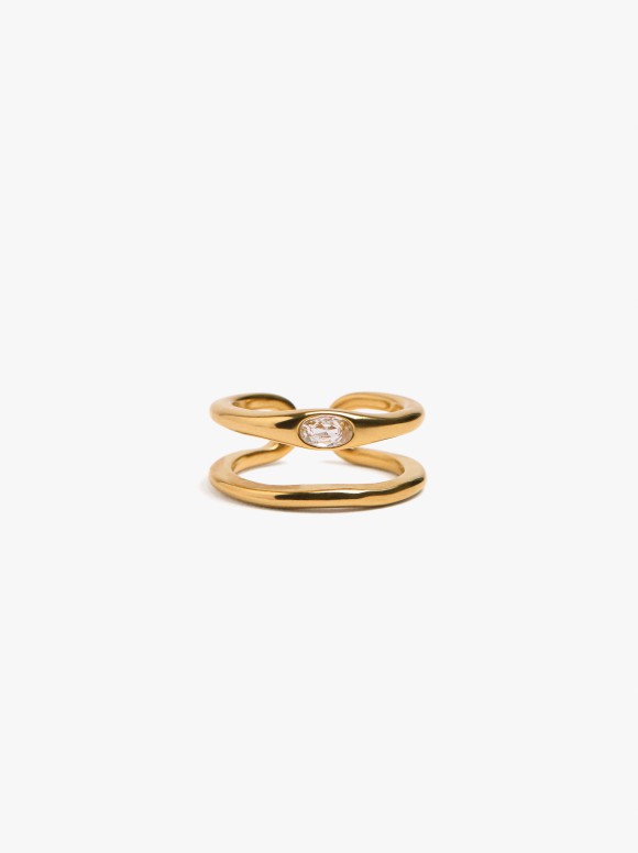 Bague Effet Double Avec...