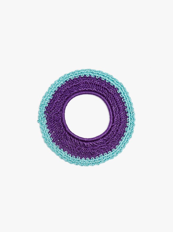 Chouchou Bicolore En Crochet