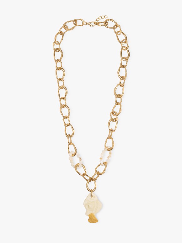 Collier Avec Coquillages Et...