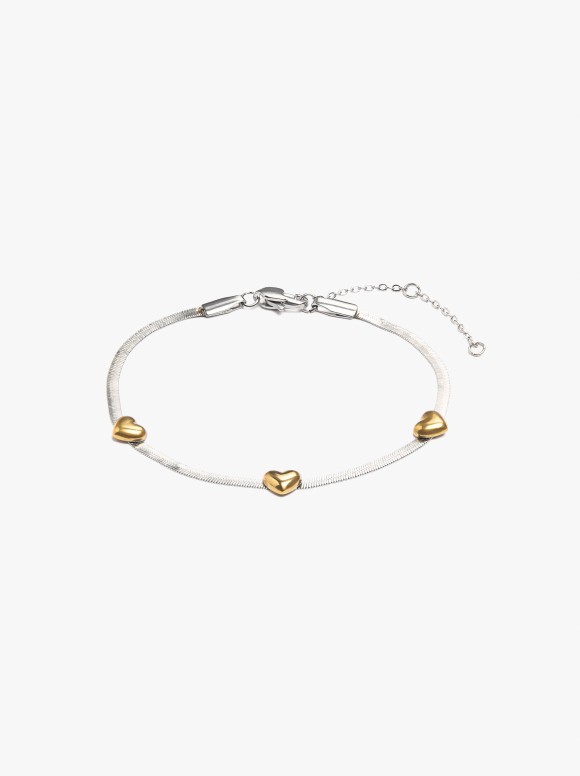 Bracelet Bicolore Avec...