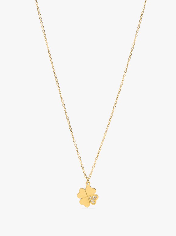 Collier Avec Trèfle Et...