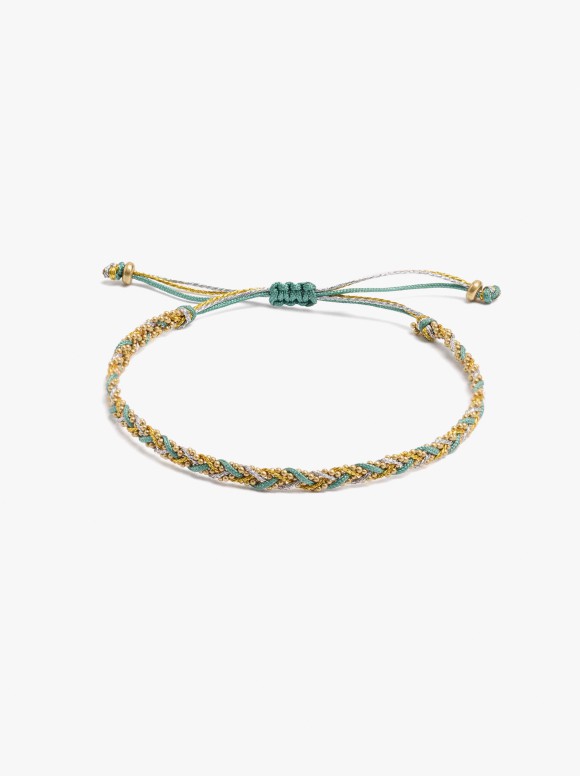Bracelet Ajustable Avec Tressé