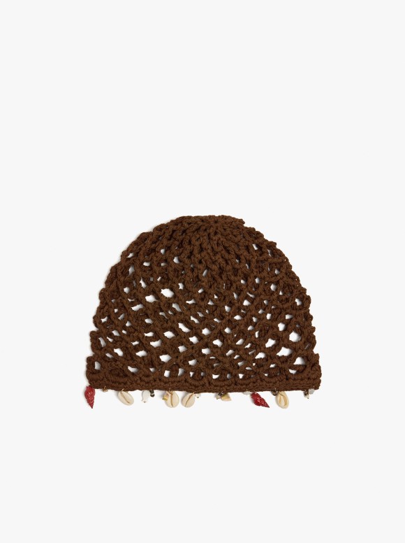 Bonnet En Crochet De Coton
