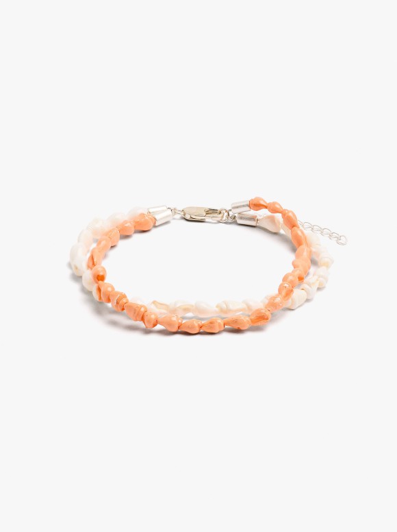 Bracelet De Cheville Double...