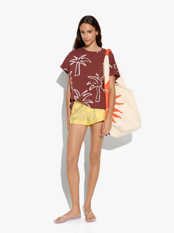 T-Shirt Imprimé 100% Coton