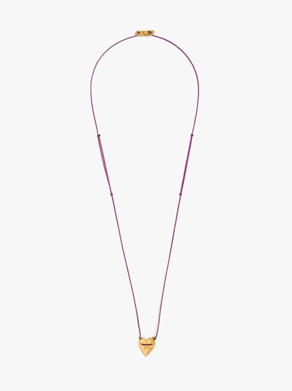 Collier Avec Cordon Charm...