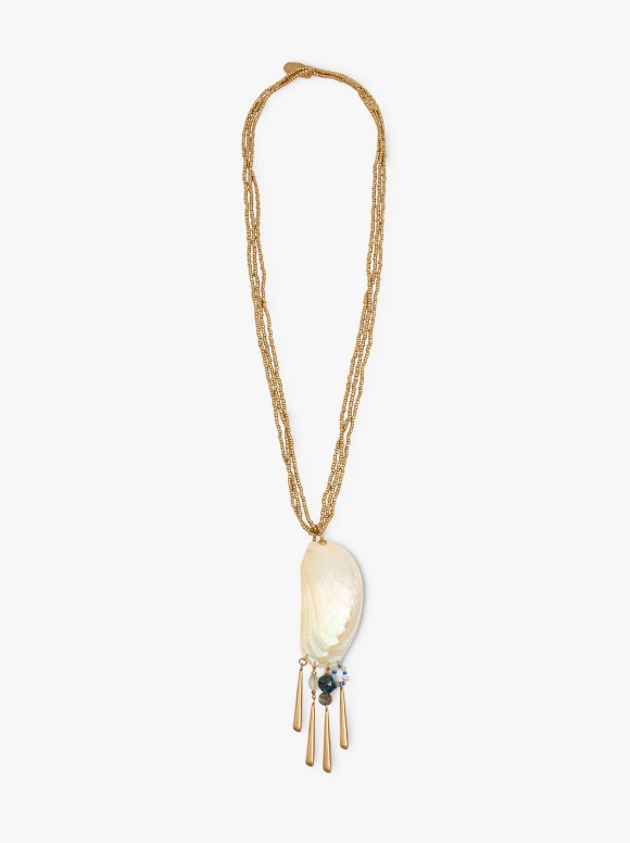 Collier Long Triple Avec...
