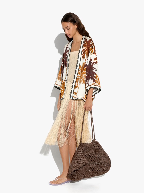 Kimono Fluide Imprimé