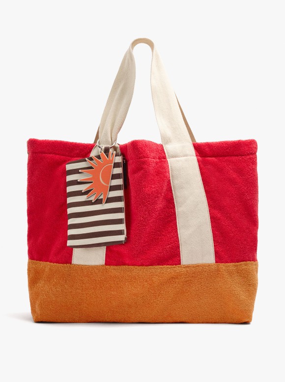 Sac Shopper Contraste Avec...