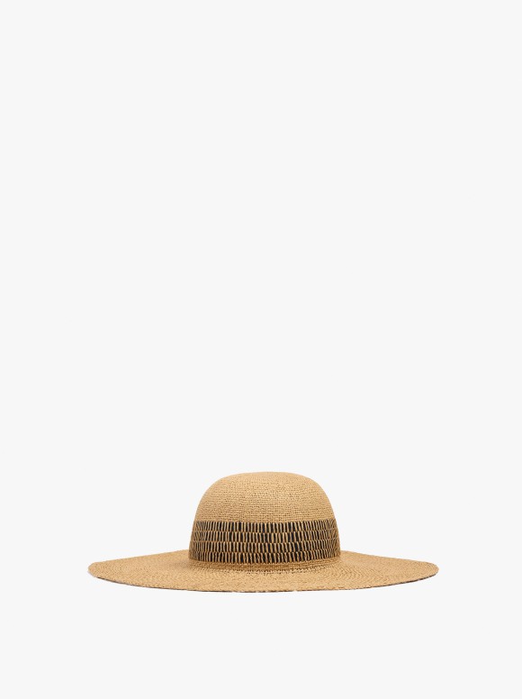 Chapeau Effet Paille Avec...