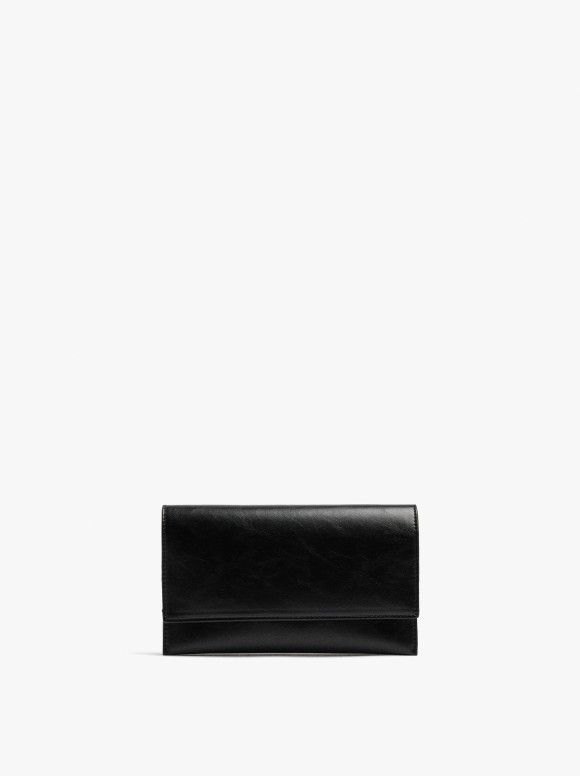 Sac Bandoulière Lisse Avec...