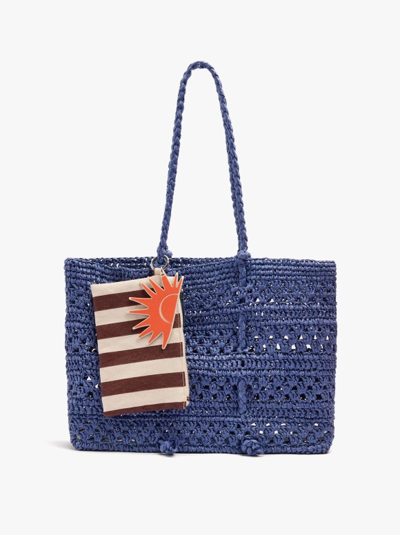 Sac Cabas Avec Effet Paille...