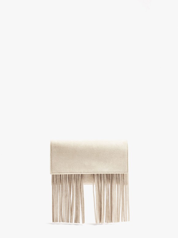 Sac Bandoulière Lisse Avec...