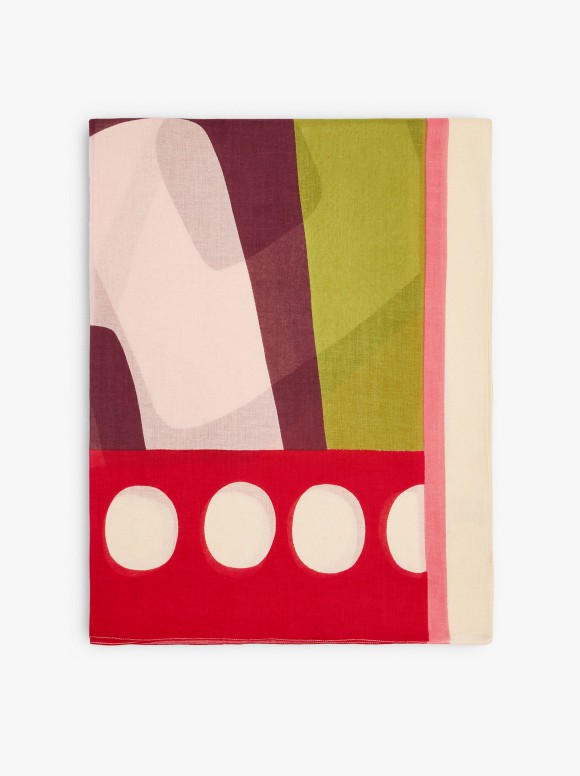 Foulard Imprimé 100% Coton