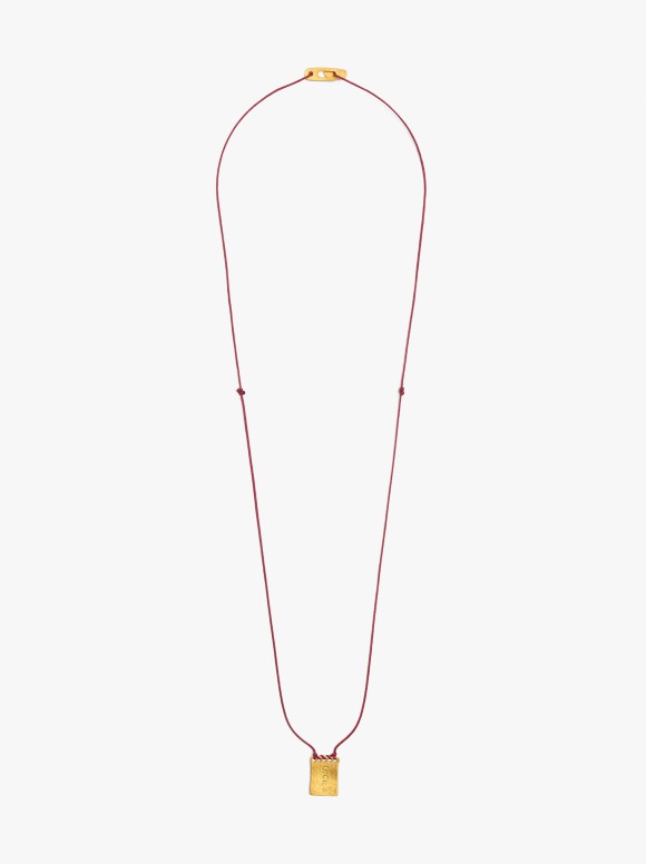 Collier Avec Cordon Charm...