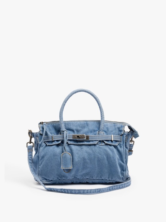 Sac Cabas Denim Avec...