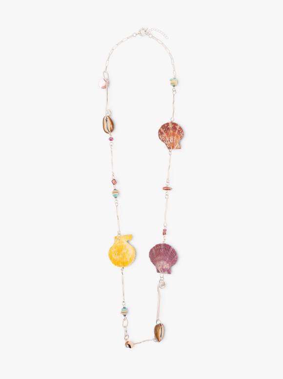 Collier Long Avec Barres Et...
