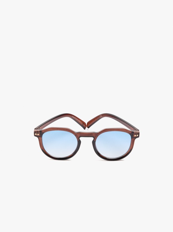 Lunettes De Soleil Rondes