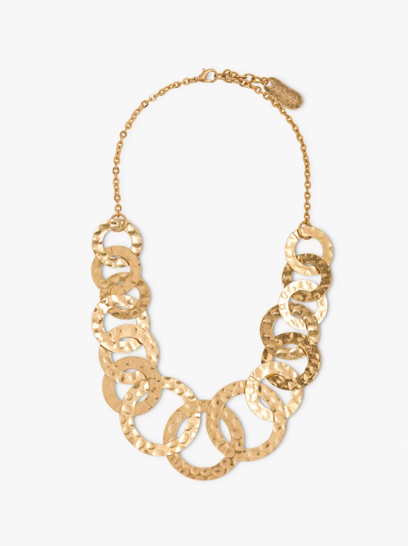 Collier Long Avec Anneaux...
