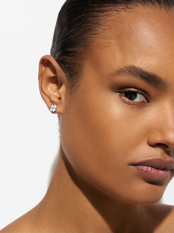 Boucles D'Oreilles Trèfle -...
